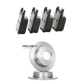Comprar Kit de discos de freno y pastillas de RIDEX 3405B1830 a bajo precio de 52,58 €