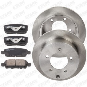 Comprar Kit de discos de freno y pastillas de STARK SKBK-10991841 a bajo precio de 70,13 €