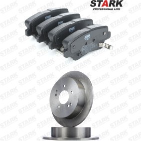 Comprar Kit de discos de freno y pastillas de STARK SKBK-10991864 a bajo precio de 80,94 €