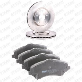 Comprar Kit de discos de freno y pastillas de STARK SKBK-10991942 a bajo precio de 138,56 €