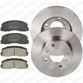 Comprar Kit de discos de freno y pastillas de STARK SKBK-10991954 a bajo precio de 33,31 €