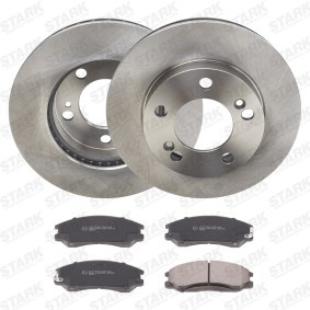 Comprar Kit de discos de freno y pastillas de STARK SKBK-10992126 a bajo precio de 85,27 €