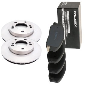 Comprar Kit de discos de freno y pastillas de RIDEX 3405B2123 a bajo precio de 107,08 €