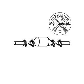 Umrüst-Katalysator 861 280