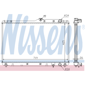Achetez des Radiateur de chez NISSENS en ligne pour Camry Break (_V1_) à prix modérés