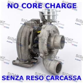 Achetez des Turbocompresseur SIDAT 49.076R à prix pour 754,03 €