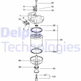 Osta Korkeapainepumppu DELPHI:llä 42015654-12B1 edullisesti hintaan 242,51 €