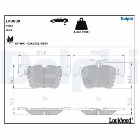 Compre Pastilhas de travão da DELPHI LP3839 a um preço baixo por 27,71 €