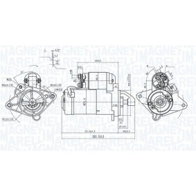 Köp Startmotor av MAGNETI MARELLI 063721415010 till det låga priset 1398,36 kr