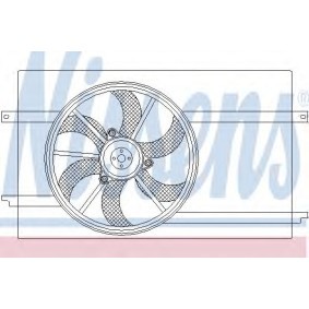 Kühlerlüfter 85590 von NISSENS günstig für 209,17 € online kaufen