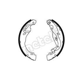 Comprar Juego de zapatas de frenos de METELLI 53-0749 a bajo precio de 30,23 €