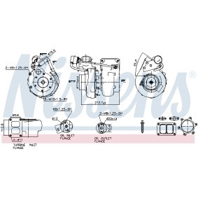 Turbolader von NISSENS 93695