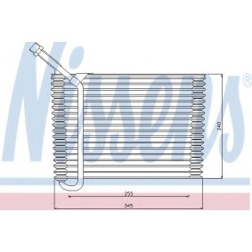 Verdampfer, Klimaanlage 92154