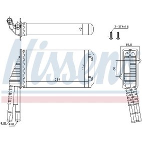 Verdampfer, Klimaanlage 92197