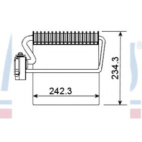 Verdampfer, Klimaanlage 92209