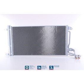 SKODA Klimakondensator von NISSENS