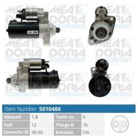 Köp Startmotor av MEAT & DORIA 5010486 till det låga priset 1534,81 kr