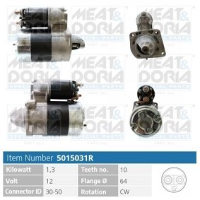Köp Startmotor av MEAT & DORIA 5015031R till det låga priset 1375,97 kr