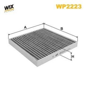 Köp Kupéfilter av WIX FILTERS WP2223 till det låga priset 238,78 kr