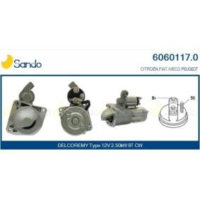 Köp Startmotor av SANDO 6010543.0 till det låga priset 2416,45 kr