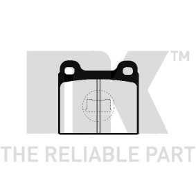 Compre Pastilhas de travão da NK 224705 a um preço baixo por 23,32 €