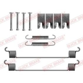 Köp Monteringssats, bromsbackar av QUICK BRAKE 105-0056 till det låga priset 143,47 kr