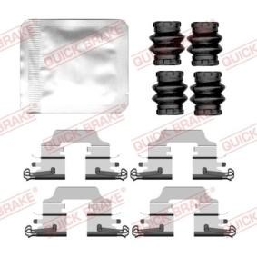 Compre Kit de acessórios, pastilhas de travão da QUICK BRAKE 109-0158 a um preço baixo por 17,79 €