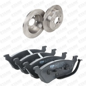 Comprar Kit de discos de freno y pastillas de STARK SKBK-10992422 a bajo precio de 95,70 €