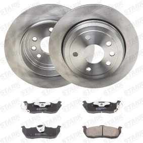 Comprar Kit de discos de freno y pastillas de STARK SKBK-10992462 a bajo precio de 124,81 €