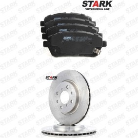 Comprar Kit de discos de freno y pastillas de STARK SKBK-10992689 a bajo precio de 88,62 €