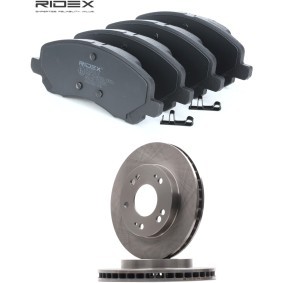 Bremsscheiben und -beläge 3405B2736 MITSUBISHI ECLIPSE von RIDEX