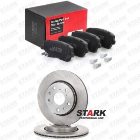 Comprar Kit de discos de freno y pastillas de STARK SKBK-10992878 a bajo precio de 88,20 €