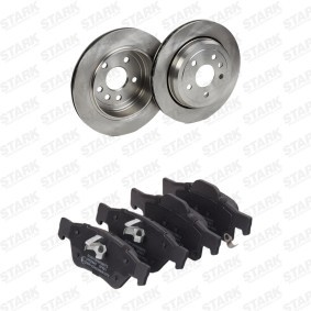 Comprar Kit de discos de freno y pastillas de STARK SKBK-10993372 a bajo precio de 129,14 €