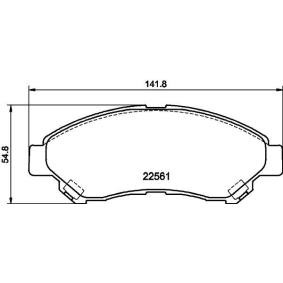 Bremsbeläge 8DB 355 044-371 von HELLA günstig für 91,25 € online kaufen