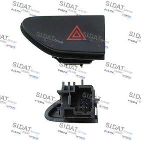 Warnblinkschalter 660646A2 RENAULT CAPTUR von SIDAT