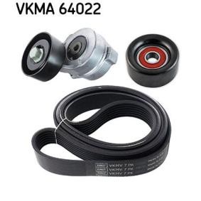 Achetez des Jeu de courroies trapézoïdales à nervures SKF VKMA 64022 à prix pour 131,98 €