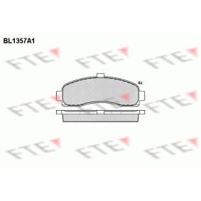 Köp Bromsbelägg av FTE 9010137 till det låga priset 320,56 kr