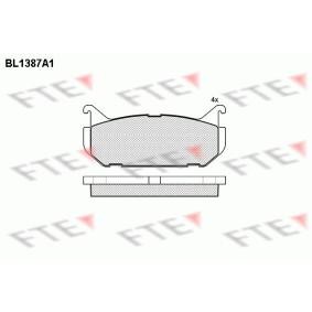 Comprar Juego de pastillas de freno de FTE 9010159 a bajo precio de 38,76 €