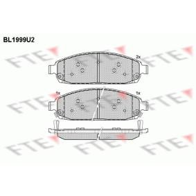 Comprar Juego de pastillas de freno de FTE 9010585 a bajo precio de 49,63 €