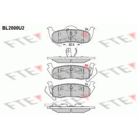 Comprar Juego de pastillas de freno de FTE 9010586 a bajo precio de 35,05 €