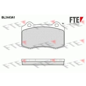 Comprar Juego de pastillas de freno de FTE 9010738 a bajo precio de 133,35 €