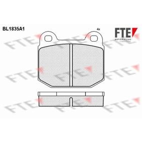 Acquista Kit pastiglie freni da FTE 9011057 a buon mercato per soli 180,95 €