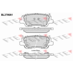 Acquista Kit pastiglie freni da FTE 9011077 a buon mercato per soli 64,81 €