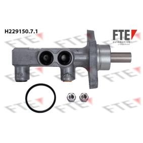 Comprar Cilindro principal de freno de FTE 9220196 a bajo precio de 147,29 €