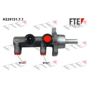 Comprar Cilindro principal de freno de FTE 9220197 a bajo precio de 91,56 €