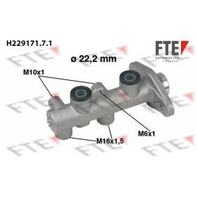 Comprar Cilindro principal de freno de FTE 9220210 a bajo precio de 87,54 €