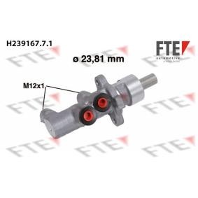 Acquista Cilindro maestro del freno da FTE 9220433 a buon mercato per soli 161,14 €