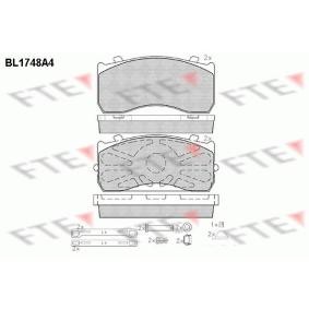 Bremsbeläge 9500028 für MAN