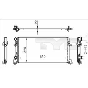 Acquista Radiatore motore da TYC 737-0073 a buon mercato per soli 121,91 €