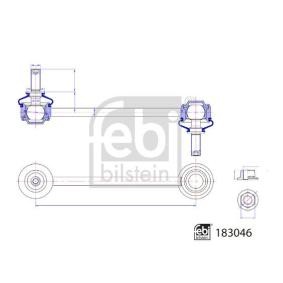 Acquista Bielletta barra stabilizzatrice da FEBI BILSTEIN 183046 a buon mercato per soli 18,41 €